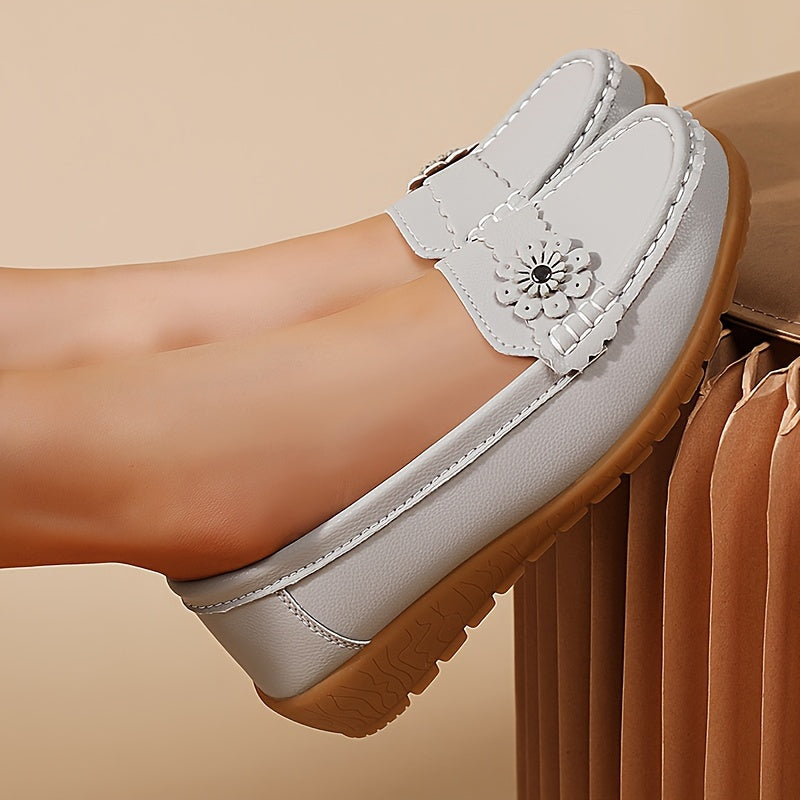 Comfortable Slip-On Shoes for Casual Occasions Stylish Floral Women's Loafers