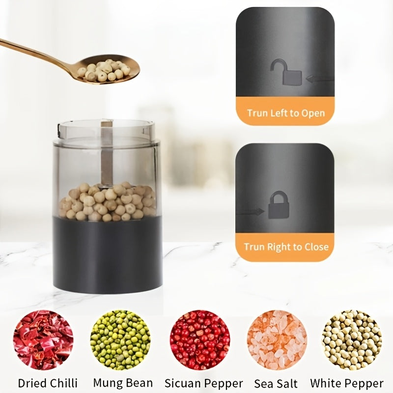Salt & Pepper Grinder Set 2pcs Electric - Perfect for Home Kitchen