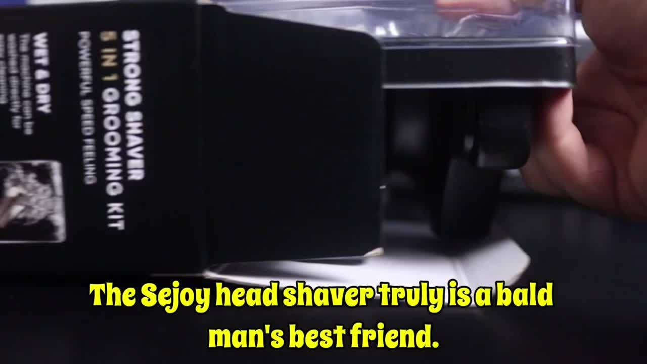 Versatile Multifunctonal 5-In-1 Men'S Electric Head Shaver Detachable Head Shavers