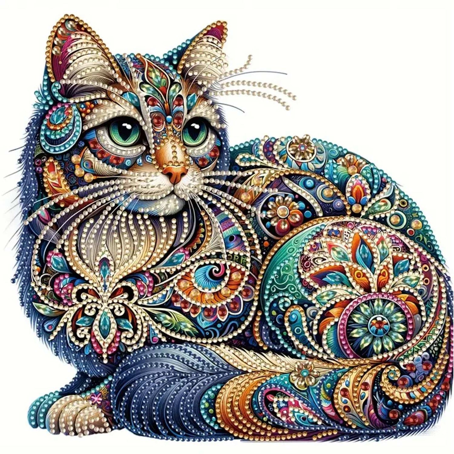 Kit Picture 5D Handmade Diamond Mosaic Art DIY Diamond Painting Animal
Chose your Art: Squirrel, Butterfly, Horse, or Cat