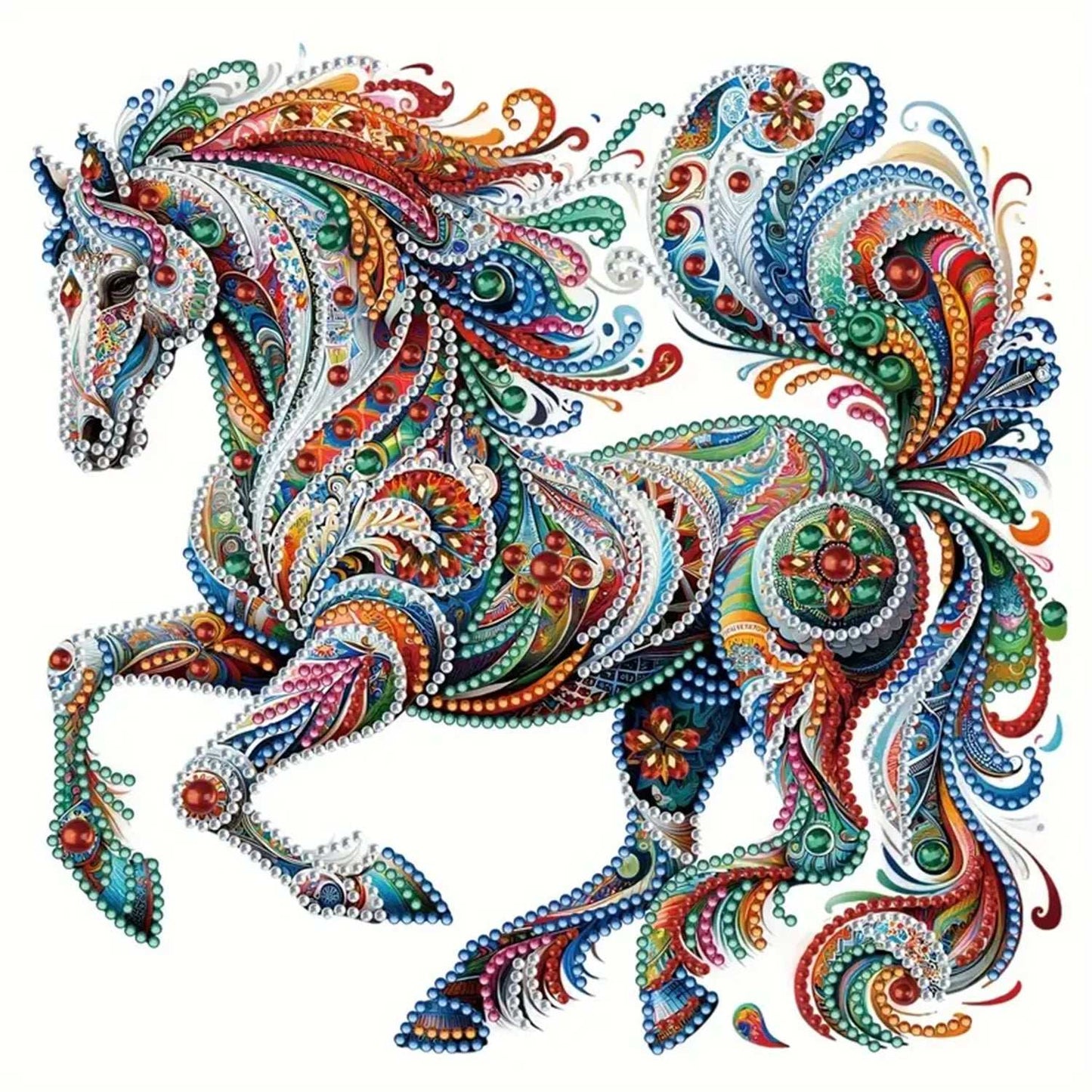 Kit Picture 5D Handmade Diamond Mosaic Art DIY Diamond Painting Animal
Chose your Art: Squirrel, Butterfly, Horse, or Cat
