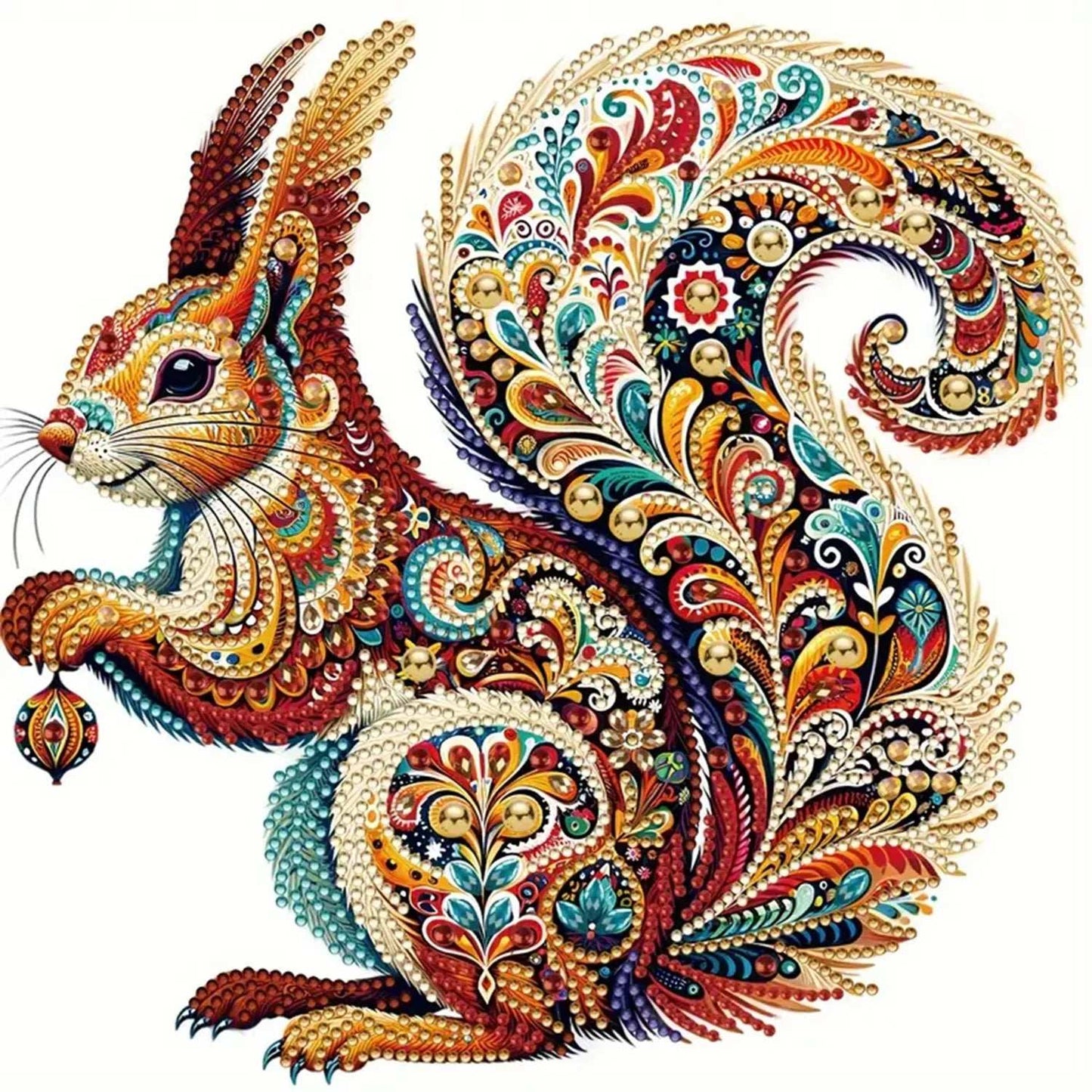 Kit Picture 5D Handmade Diamond Mosaic Art DIY Diamond Painting Animal
Chose your Art: Squirrel, Butterfly, Horse, or Cat