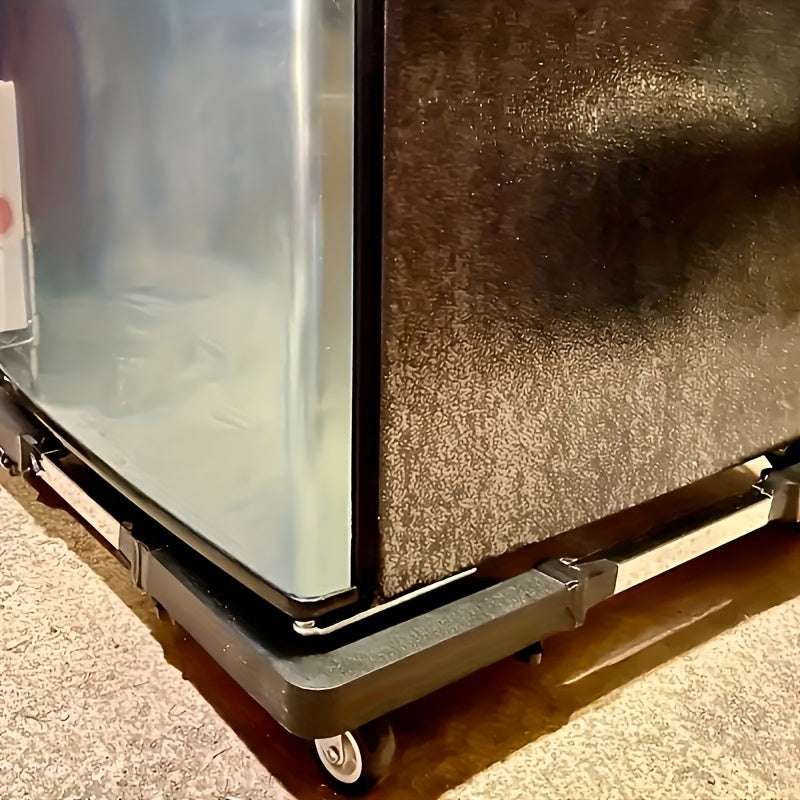 Stainless Steel Mobile Base Rack Appliance Dolly Cart with 4 Locking Wheels