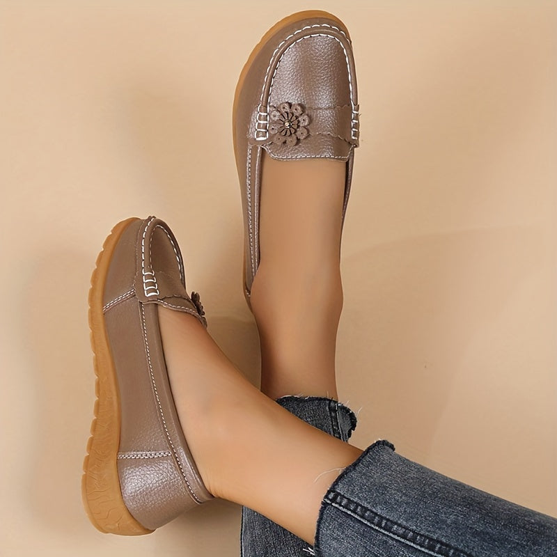 Comfortable Slip-On Shoes for Casual Occasions Stylish Floral Women's Loafers