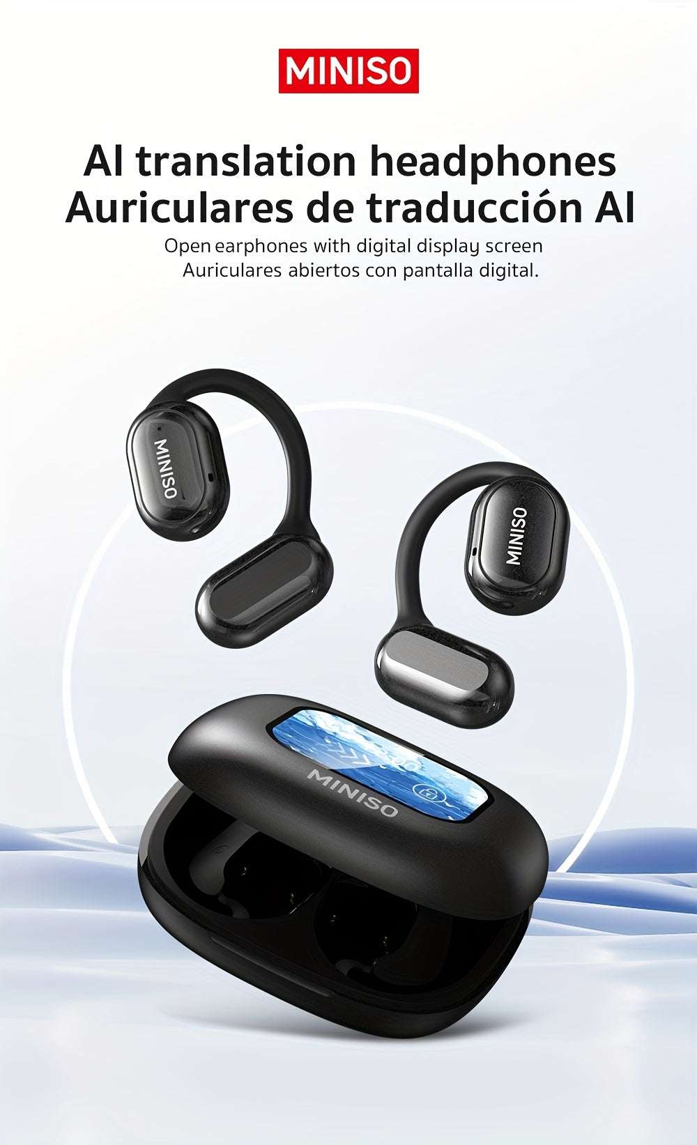 Translation Headphones - MINISO X30 Open-Ear  T