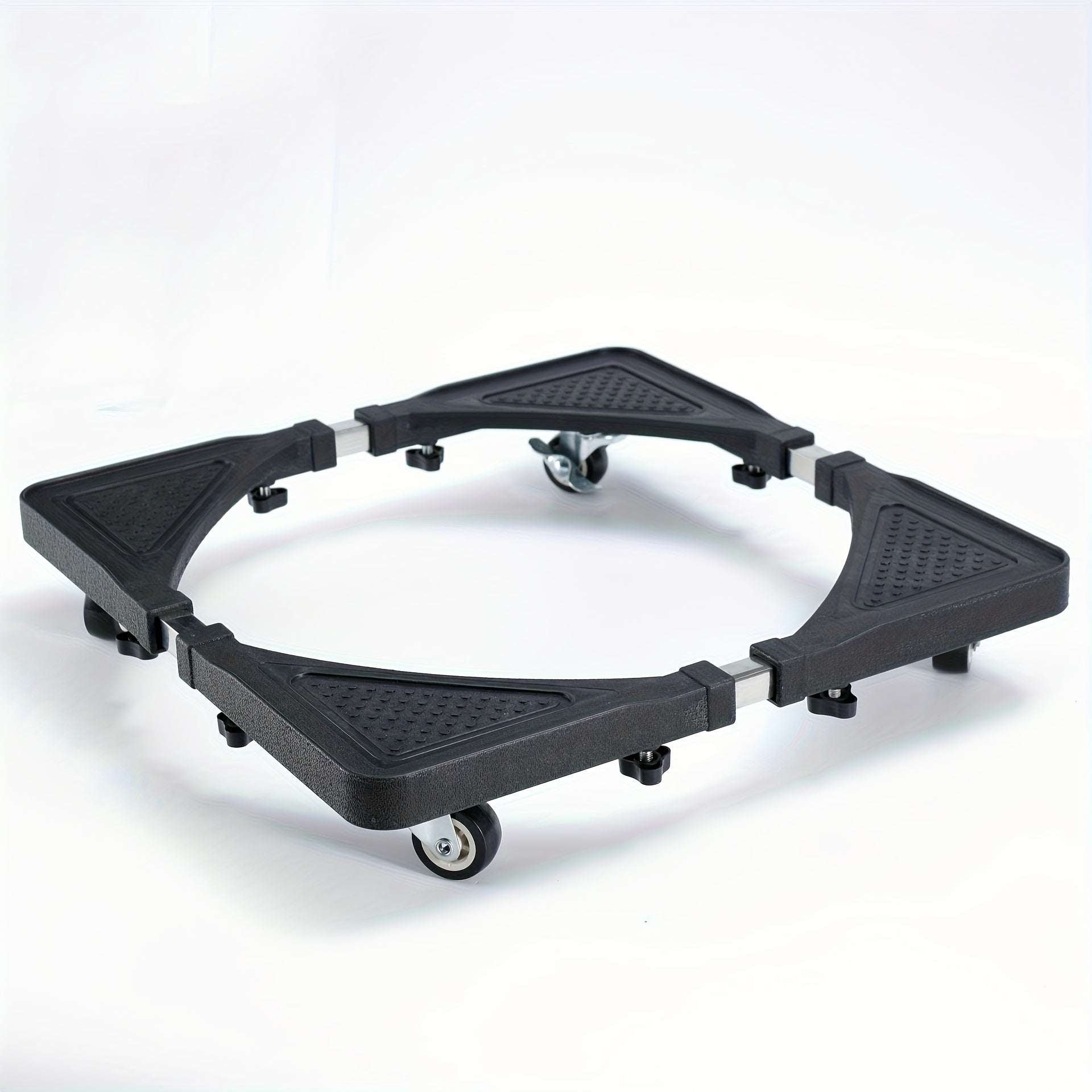 Stainless Steel Mobile Base Rack Appliance Dolly Cart with 4 Locking Wheels