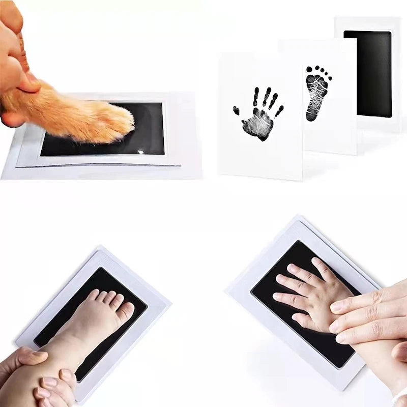 Newborn Baby Hand And Footprint - (suitable 0-6 month)  Safe Clean -Baby Shower Gift
