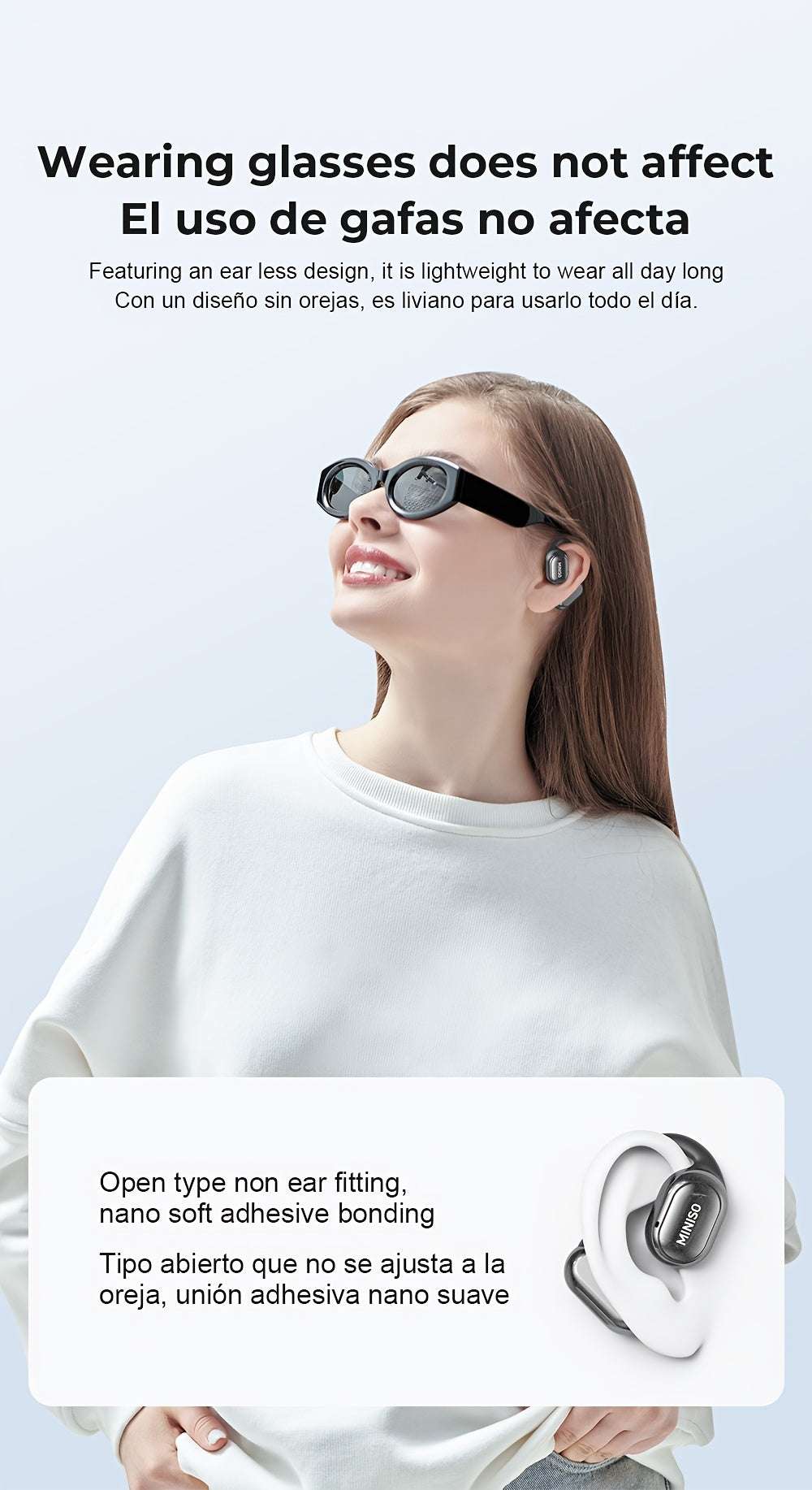 Translation Headphones - MINISO X30 Open-Ear  T